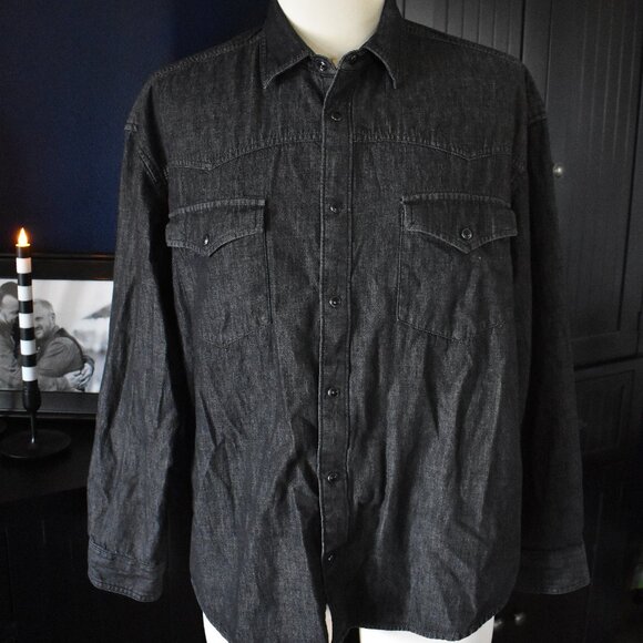 GAP Mens Denim Shirt - Picture 1 of 2